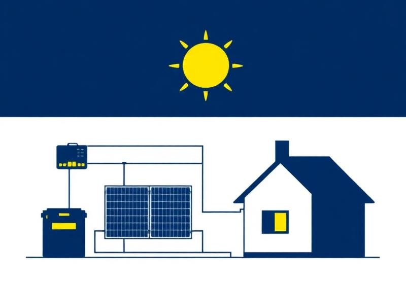 Off-Grid Solar system diagram